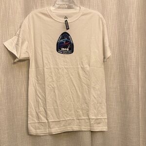 White NASA Graphic Tee